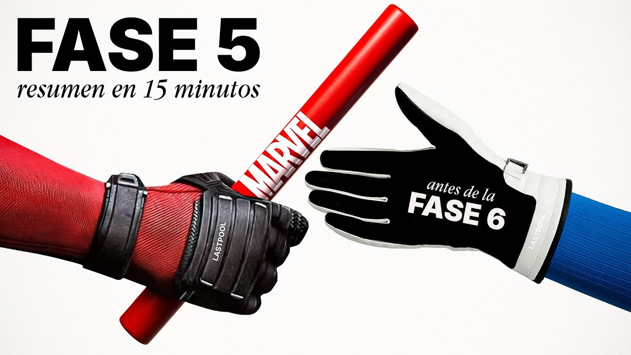 Converti la FASE 5 de MARVEL en un video de 15 MINUTOS