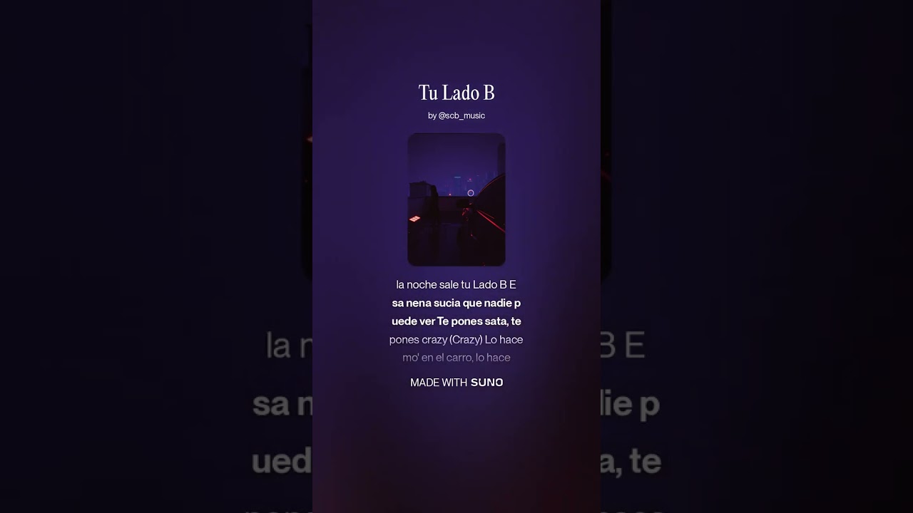 SCB Music - Tu Lado B #shorts #shortsclip #parati #shortsviral #trending