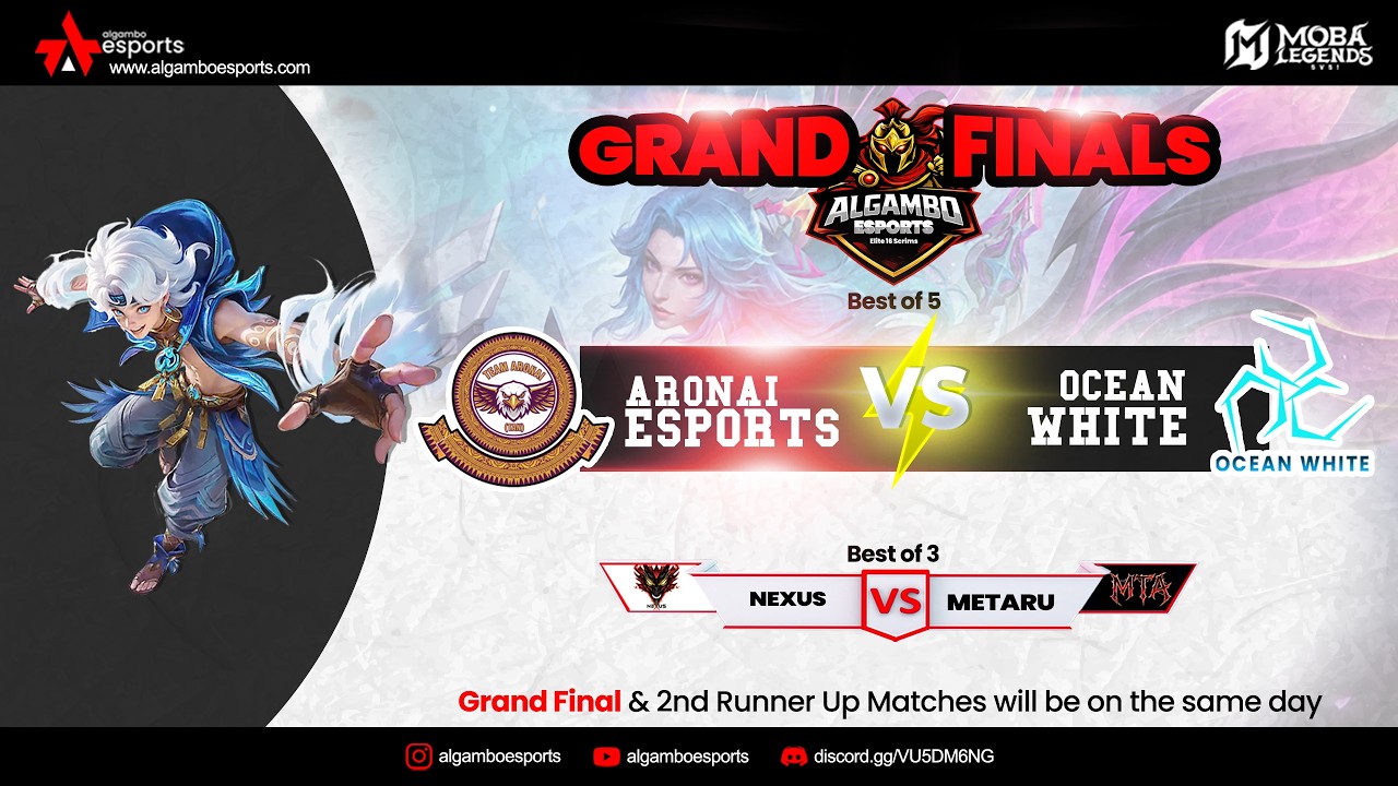 Algambo Esports Elite 16 Scrims | Grand Finals(BO5) | 2nd Runner-Up(BO3) | Final Day