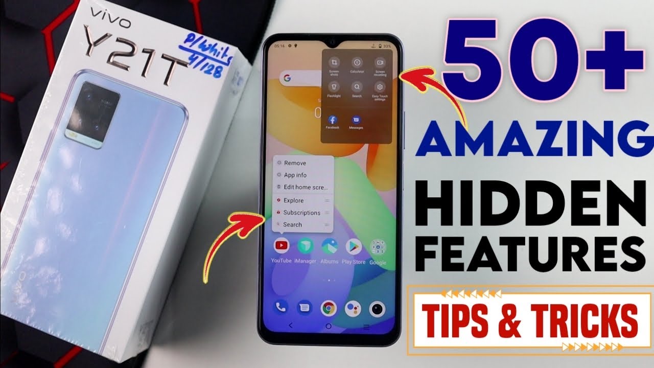 VIVO Y21T Tips & Tricks | VIVO Y21T Top 50+ Hidden Features | VIVO Y21T Special Features