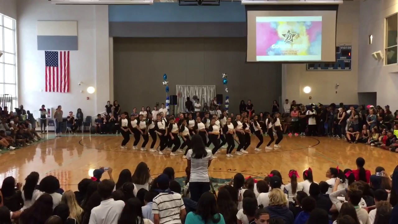 Somerset Varsity Pantherettes Homecoming Pep Rally 2016