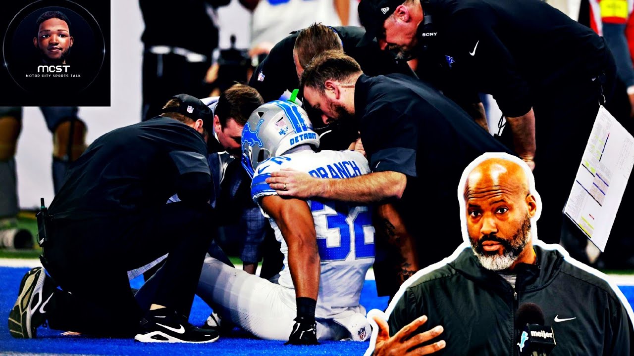 Detroit Lions Need to Draft a Safety After Brian Branch Achilles Injury!!!