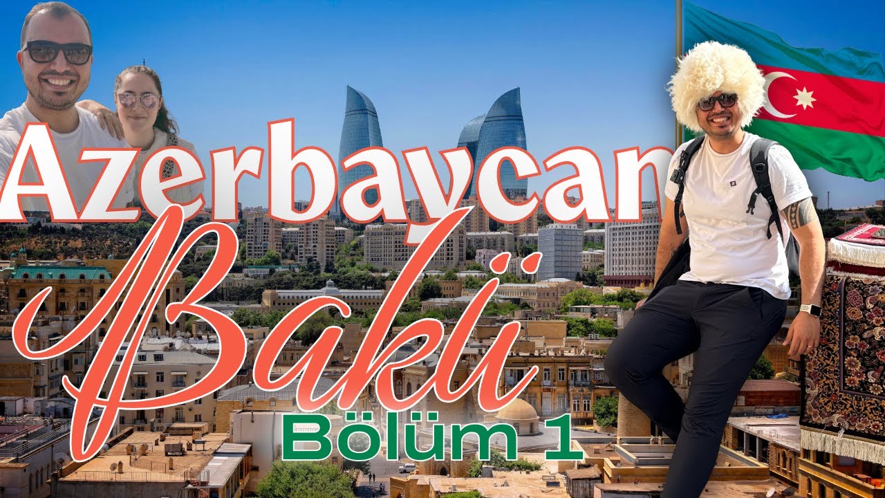 Bakü Vlog 1 | İçeri Şeher, Kız Kalesi, Azerbaycan Lezzetleri & Pasaport Macerası 🇦🇿