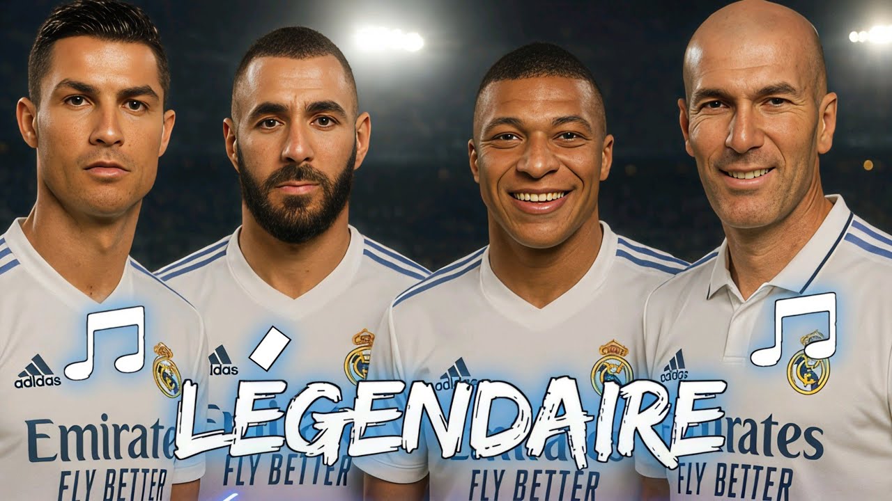🎵 Real Madrid Légendaire | Chanson Officielle  🎵