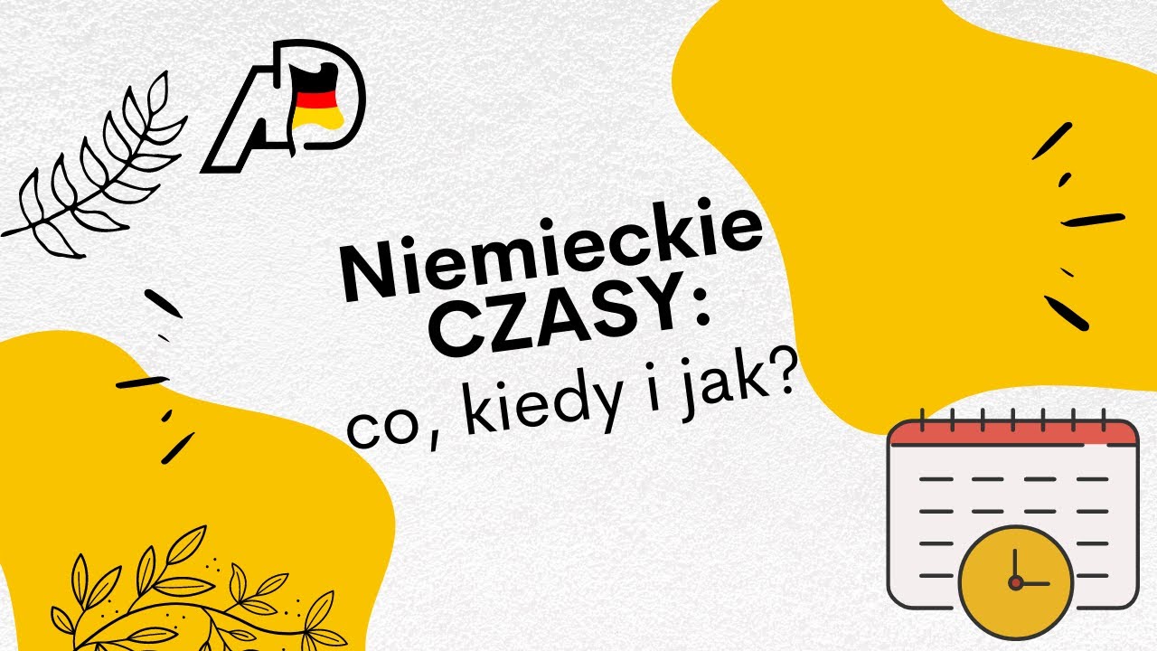 Jak poprawnie wyrażać CZAS  w niemieckim?