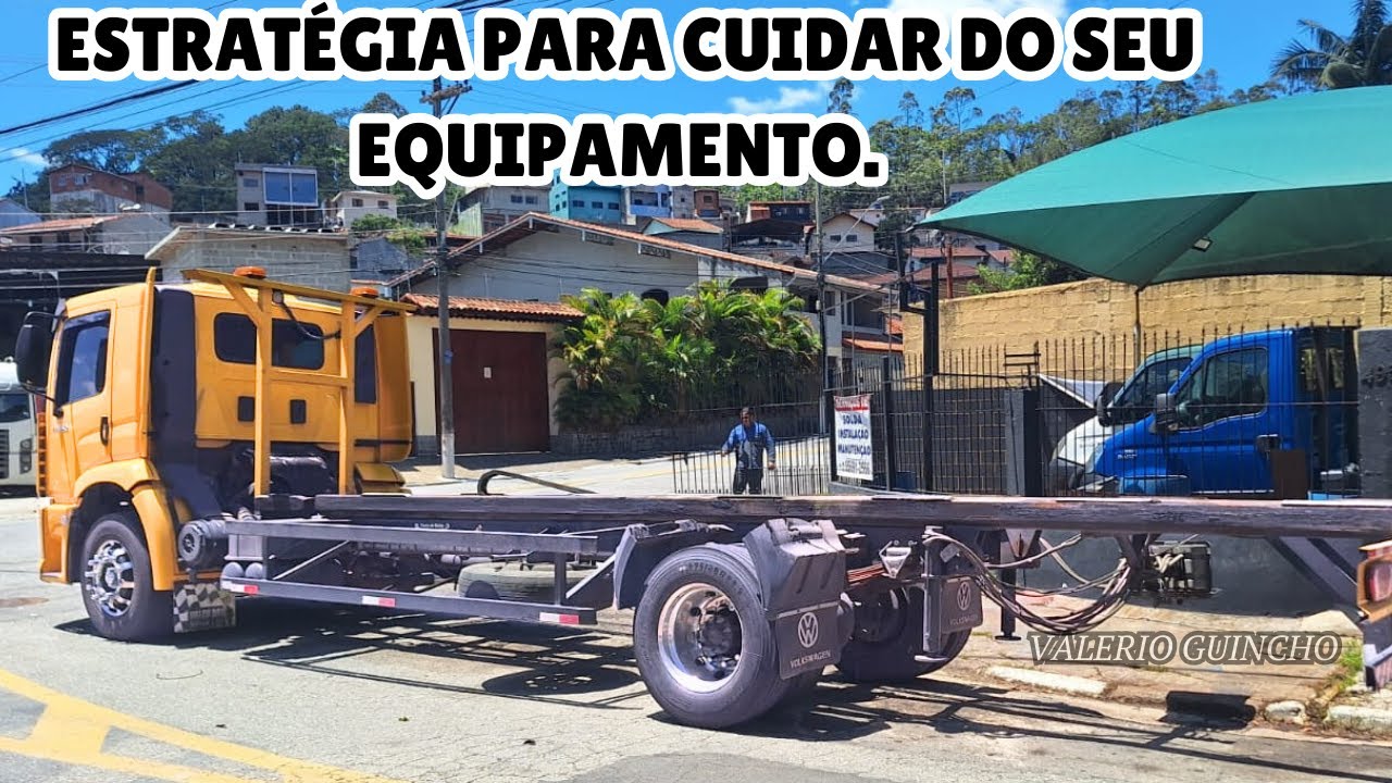 MANUTENÇÃO DA PLATAFORMA | Veja como foi feito mais uma conservação no equipamento do GUINCHO.