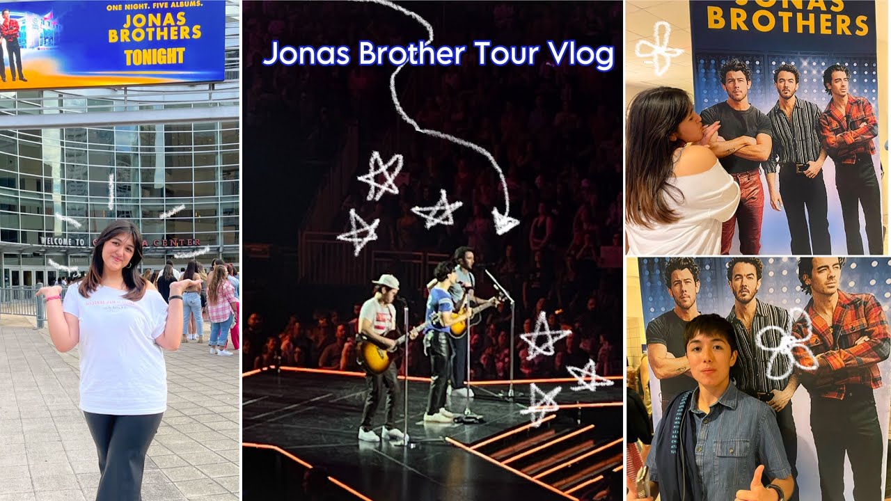 i went to a jonas brothers concert…| THE TOUR Vlog