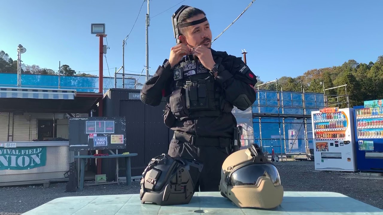 Military issued helmet weight distribution vs DEVTAC Ronin