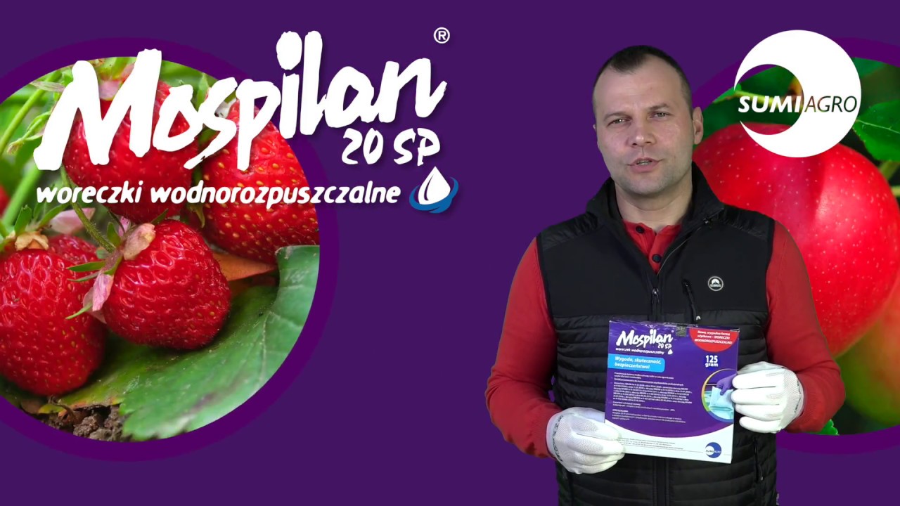 Mospilan 20 SP w nowej, wygodnej formie użytkowej: woreczki wodnorozpuszczalne
