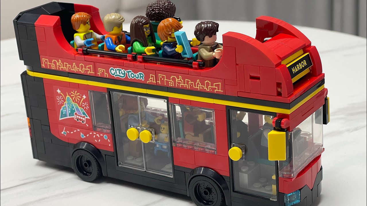 빨간색 이층 관광버스 60407 (Stop motion)