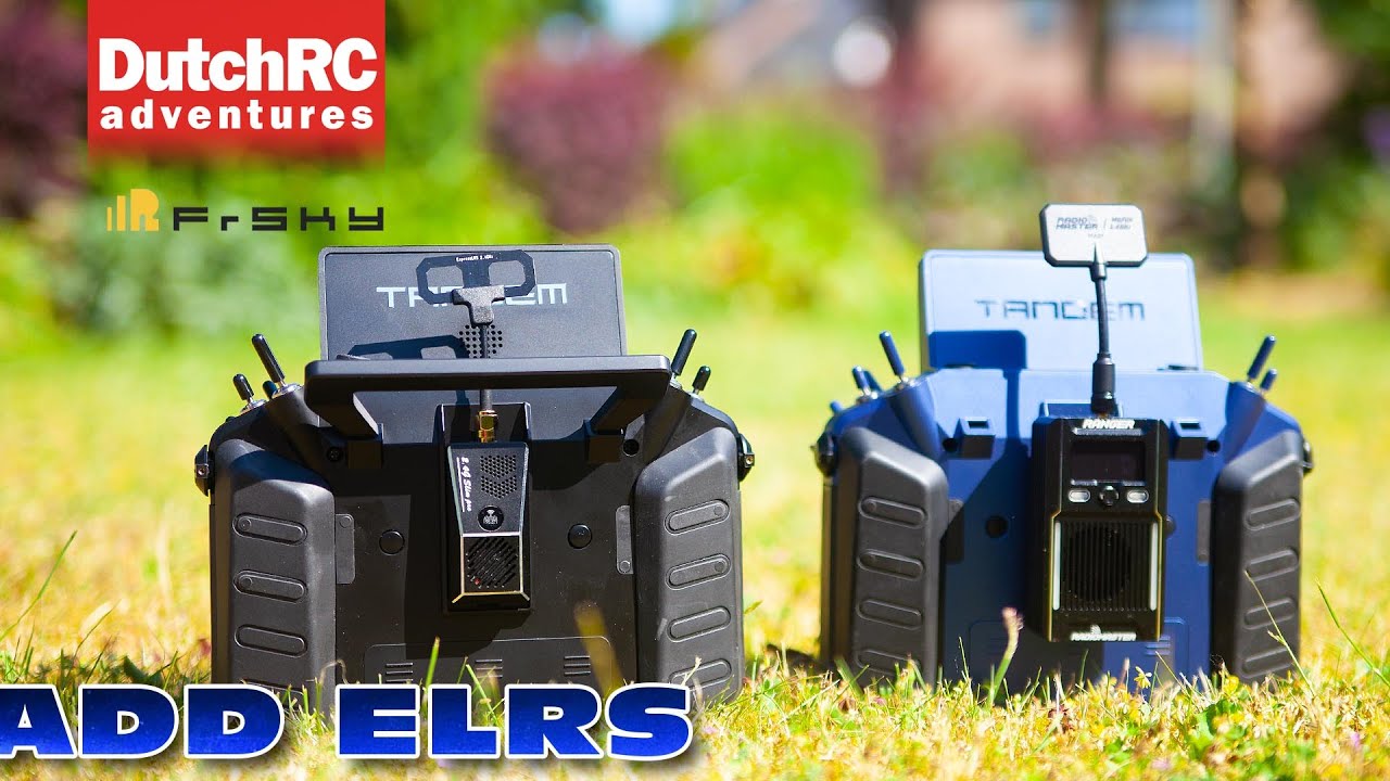 Add ELRS & CrossFire To FrSky Tandem X18 / X20 (Ethos Radio's)