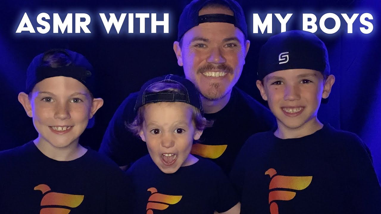 ASMR WiTH MY BOYS // These Kids are Naturals!