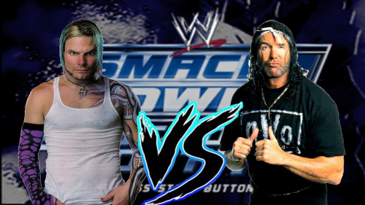 WWE SYM Aguila316's Attires Matches Jeff Hardy vs Scott Hall