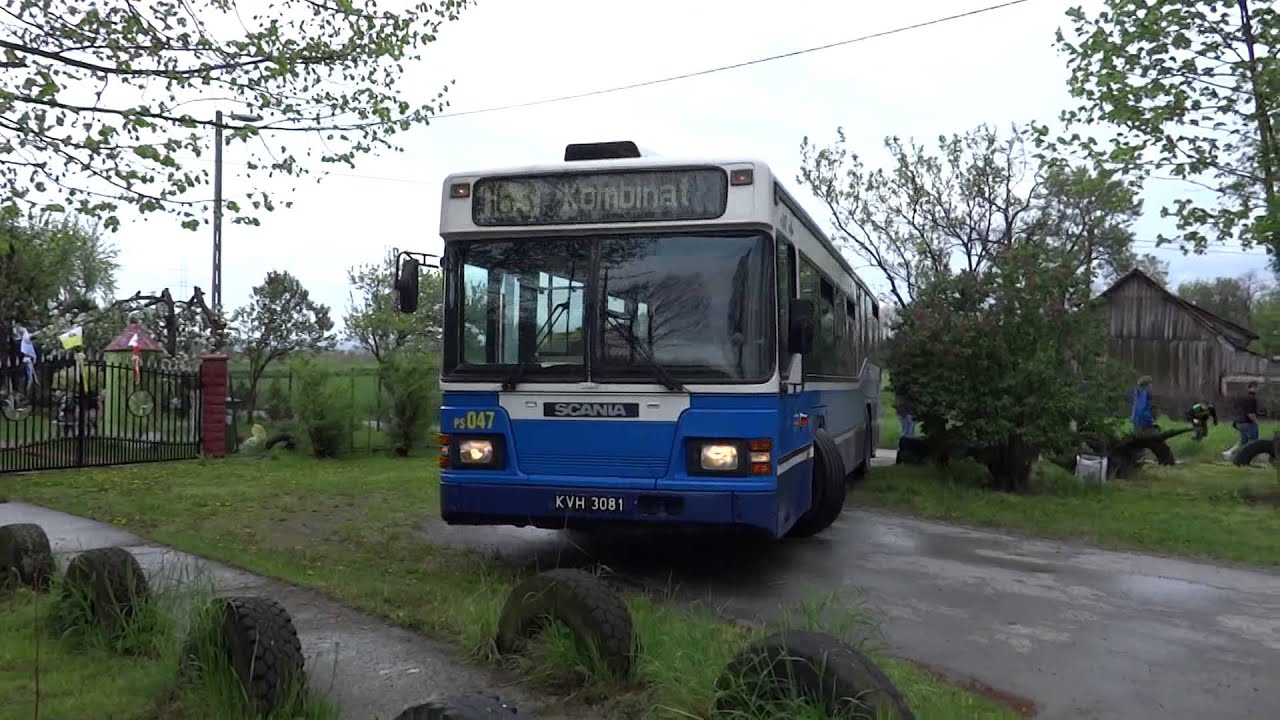Scania CN113CLL #PS047, MPK Kraków, przejazd specjalny