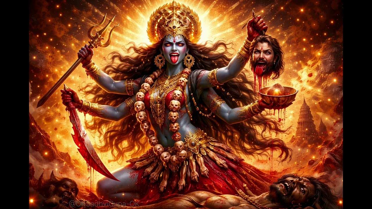 Jai Kali Mata Aarti | Kali Mata Aarti | Most Popular Kali Mata Aarti | Devi Bhajan#@OkSadhviGupta-OK
