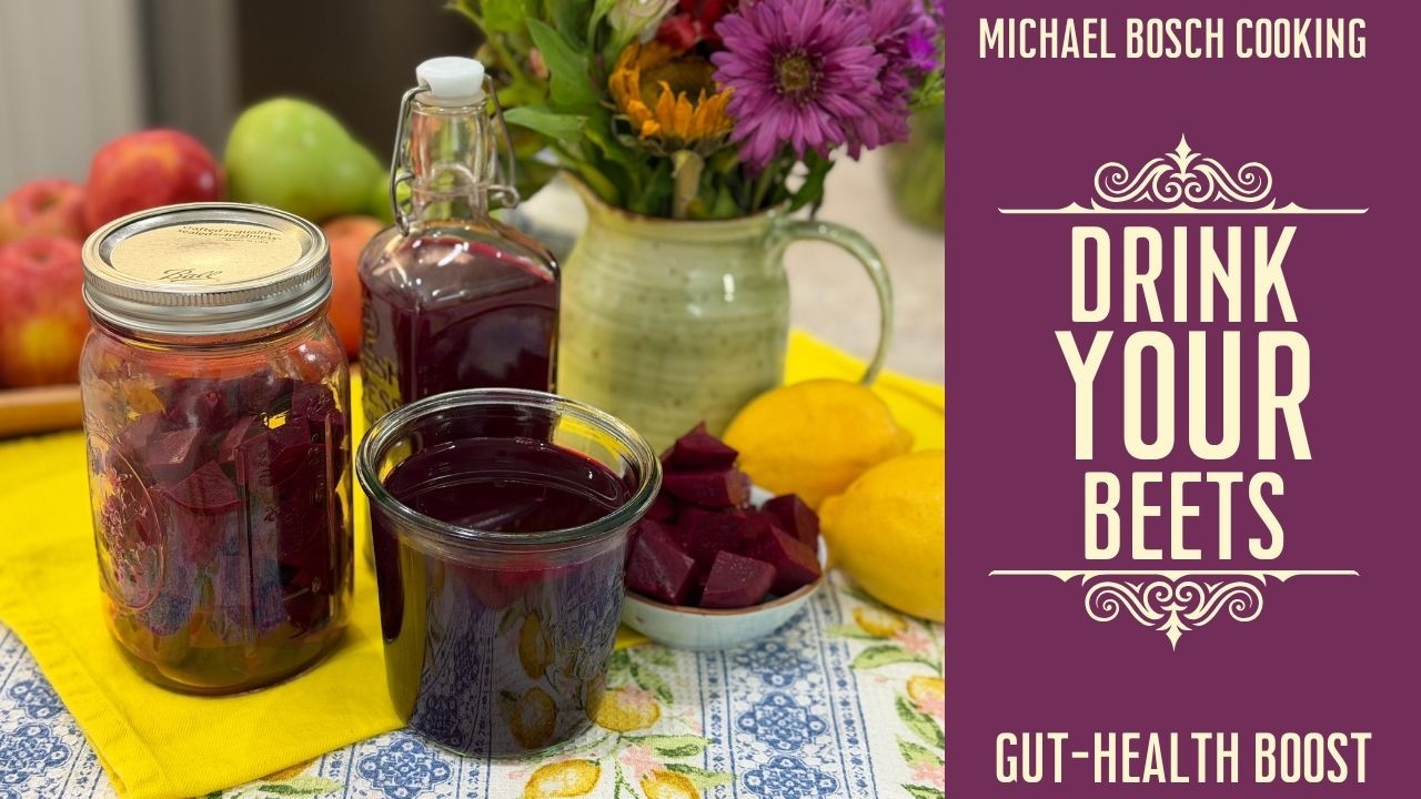 Beet Kvass | 2% Brine Ferment Recipe | Probiotic Drink with Garlic & Bay Leaf