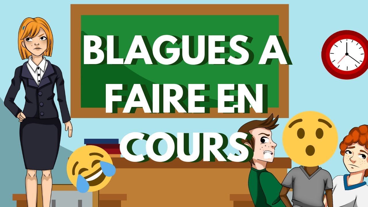 Blagues marrantes &agrave; faire en cours 🚸 / Misty blagues
