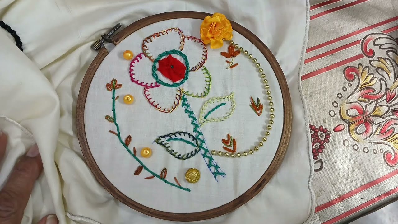 Hand ✋️ embroidery | Fun with shahnaz | 