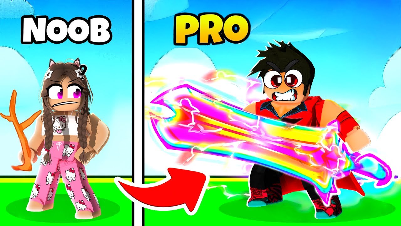 Aybüke NOOB Kılıç aldı! Ben PRO Oldum - Roblox