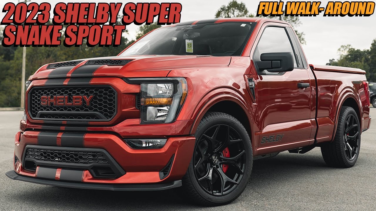 Hot Pepper Red 2023 Shelby Super Snake Sport #029 | Full Walk-Around
