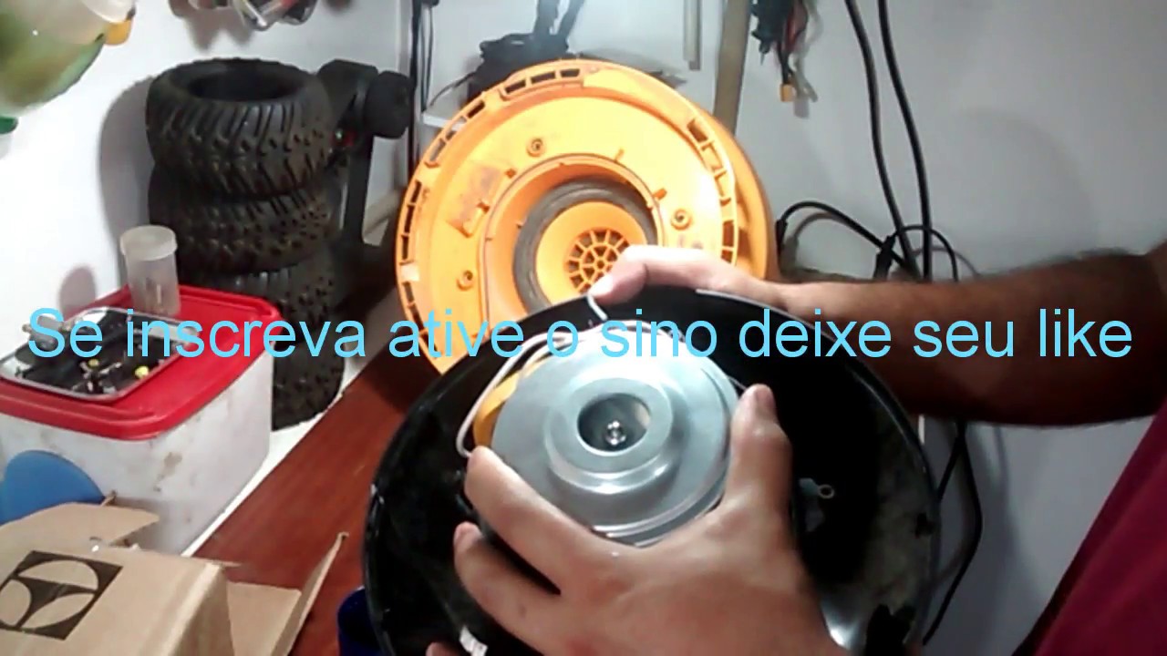 Aspirador Electrolux acqua power troca do motor