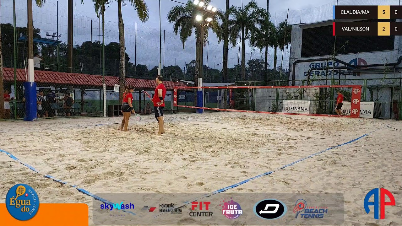 1°ETAPA DO RANKING DE BEACH TENIS🅰️🅿️
CLAUDIA/MA VS VAL/NILSON