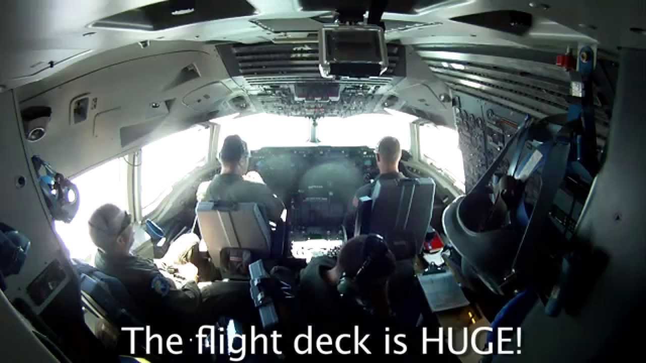KC-10 in flight tour