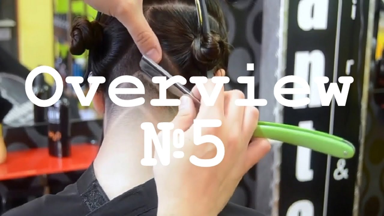 Overview №5: 5 Women's UnderCuts Long hair || Hair Tattoos