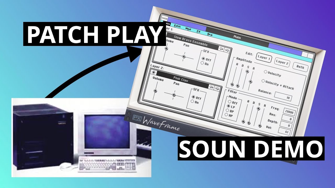 UVI PX WaveFrame Sound Demo - WaveFrame AudioFrame sounds for your DAW | Patch Play
