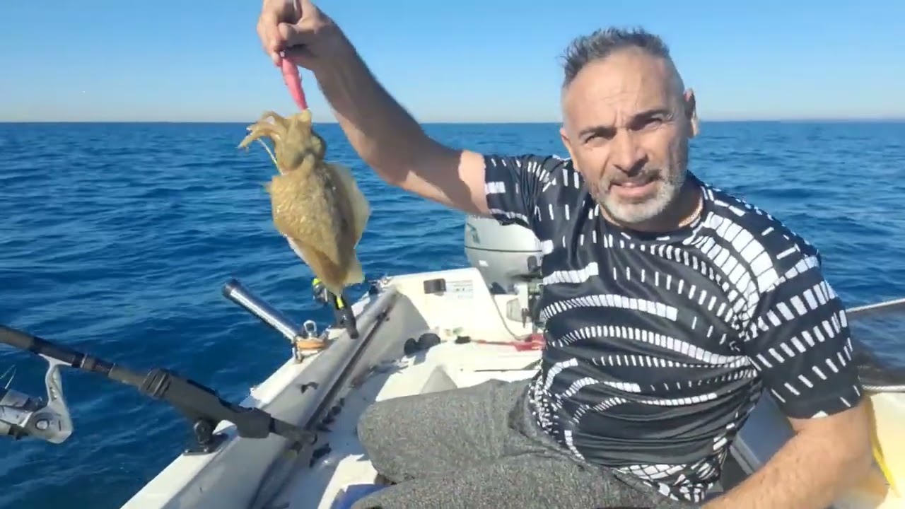 COMO PESCAR SEPIAS A LA DERIVA