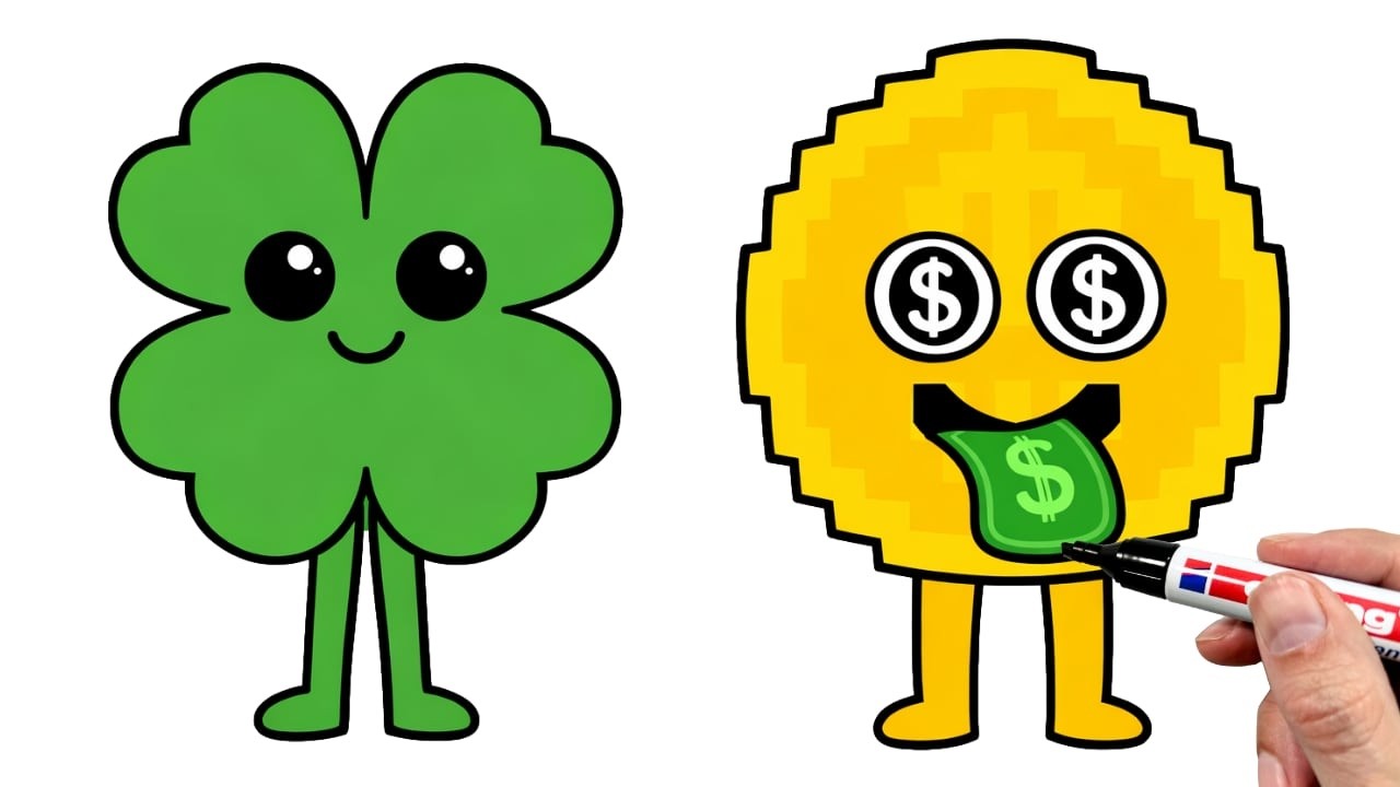 How to Draw Fortunu and Coinuru