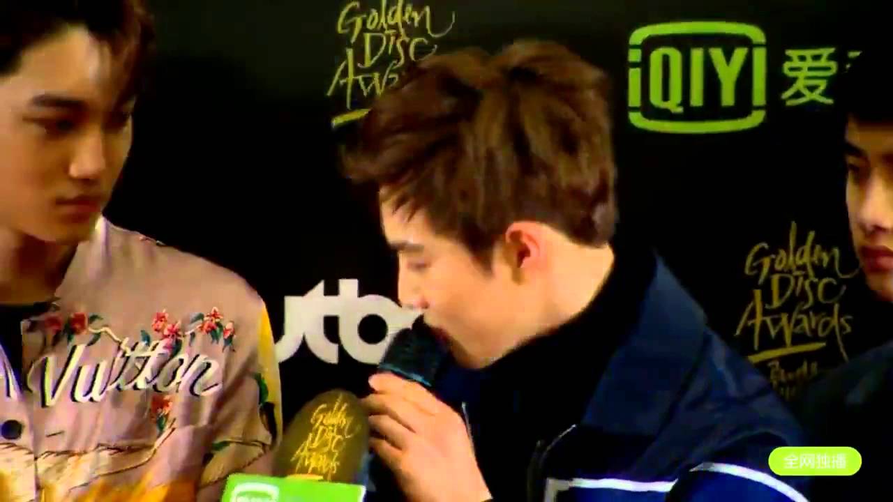 160121 - EXO RED CARPET _ Golden Disk Awards