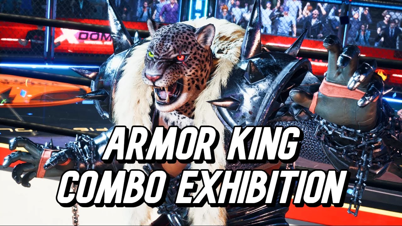 철권8 아머킹 숙련 콤보무비 | Armor King Combo Exhibition