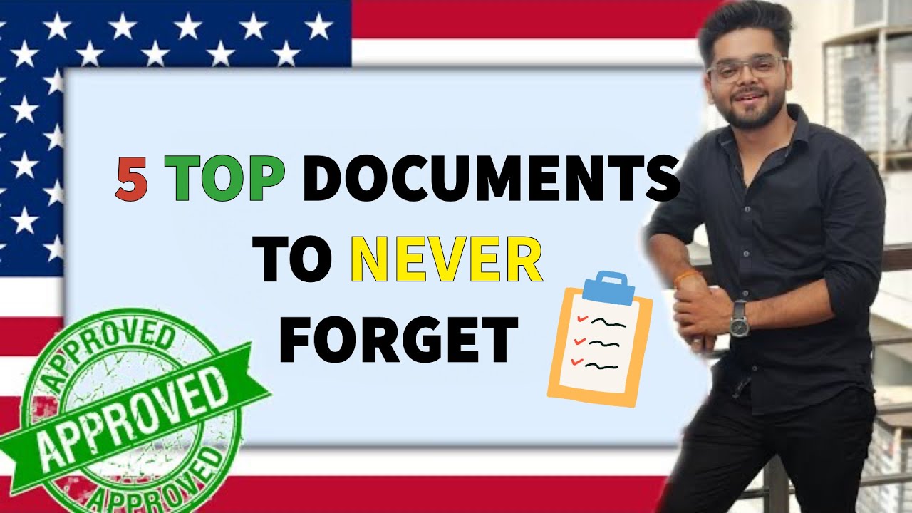 F1 Visa Interview DOCUMENT Checklist | Complete List- GET APPROVED!