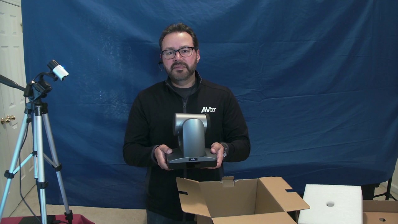 AVer PTZ310/330 Camera Unpack Guide
