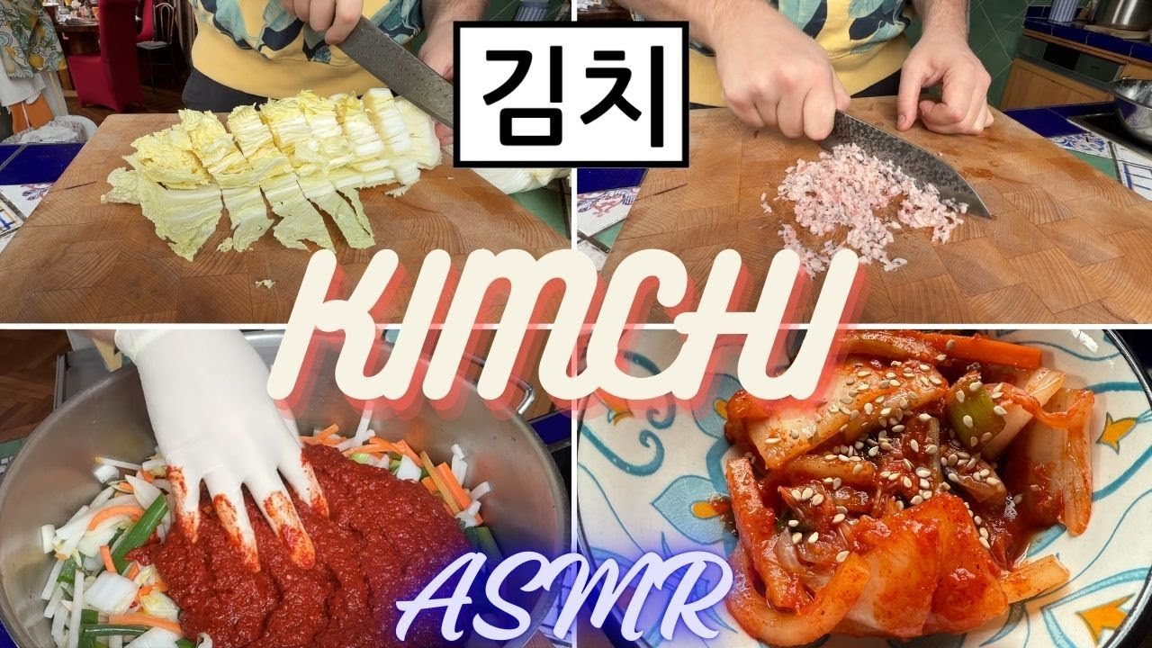 Making Authentic Kimchi with Binaural Whispering | ASMR