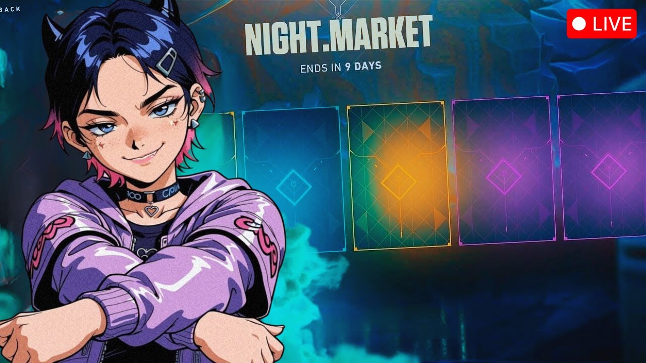 Night Market Finally Here ? 😎 !! | VALORANT LIVE INDIA | 