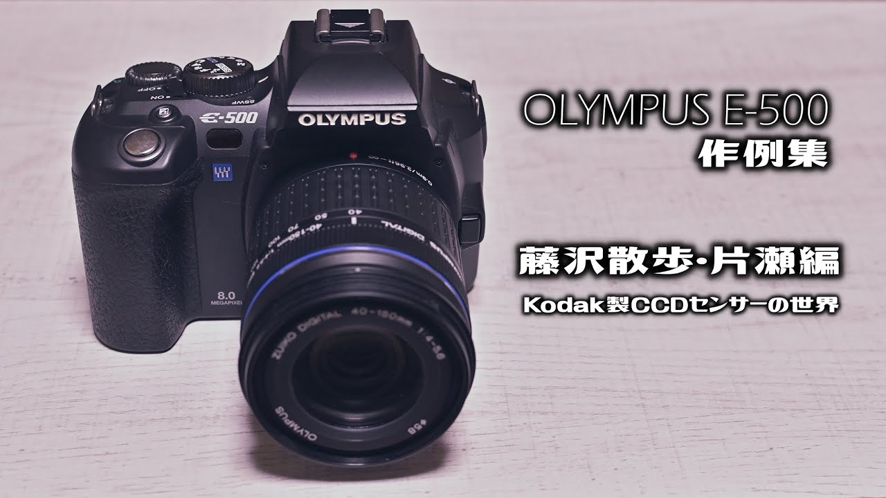 OLYMPUS（オリンパス） E-500 作例集『藤沢散歩・片瀬編』～Kodak（コダック）製CCDセンサーの世界