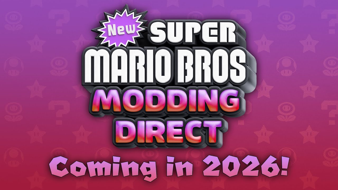 New Super Mario Bros. Modding Direct - Announcement Trailer (2026)
