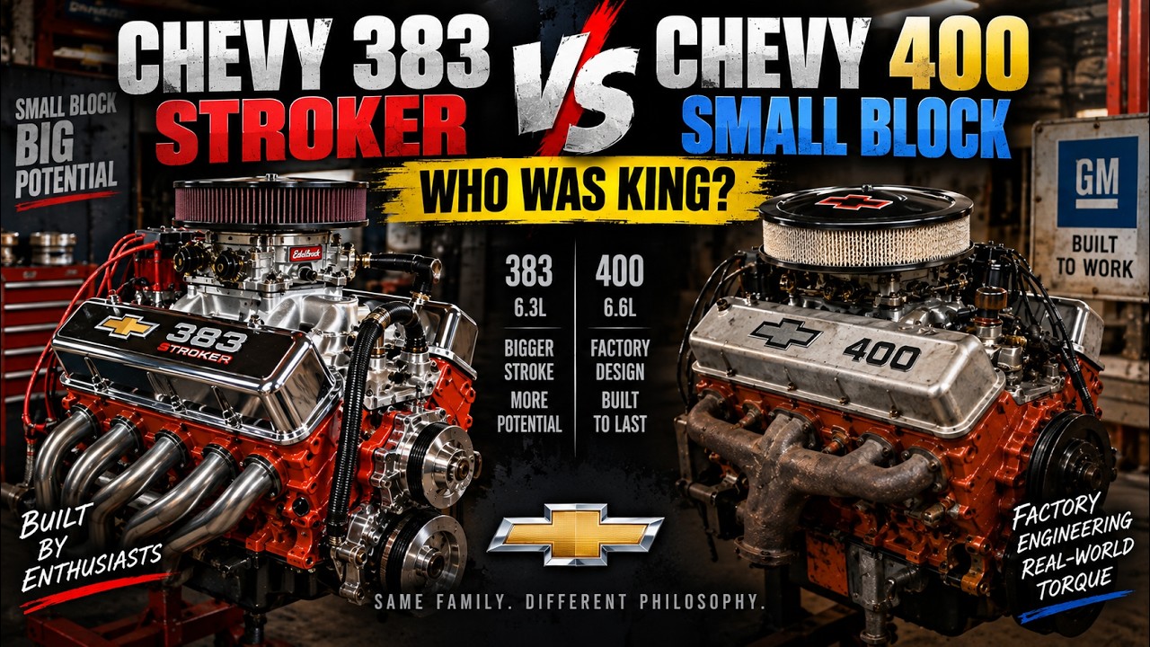 Chevy 383 Stroker против Chevy 400 Small Block | Кто был королём?