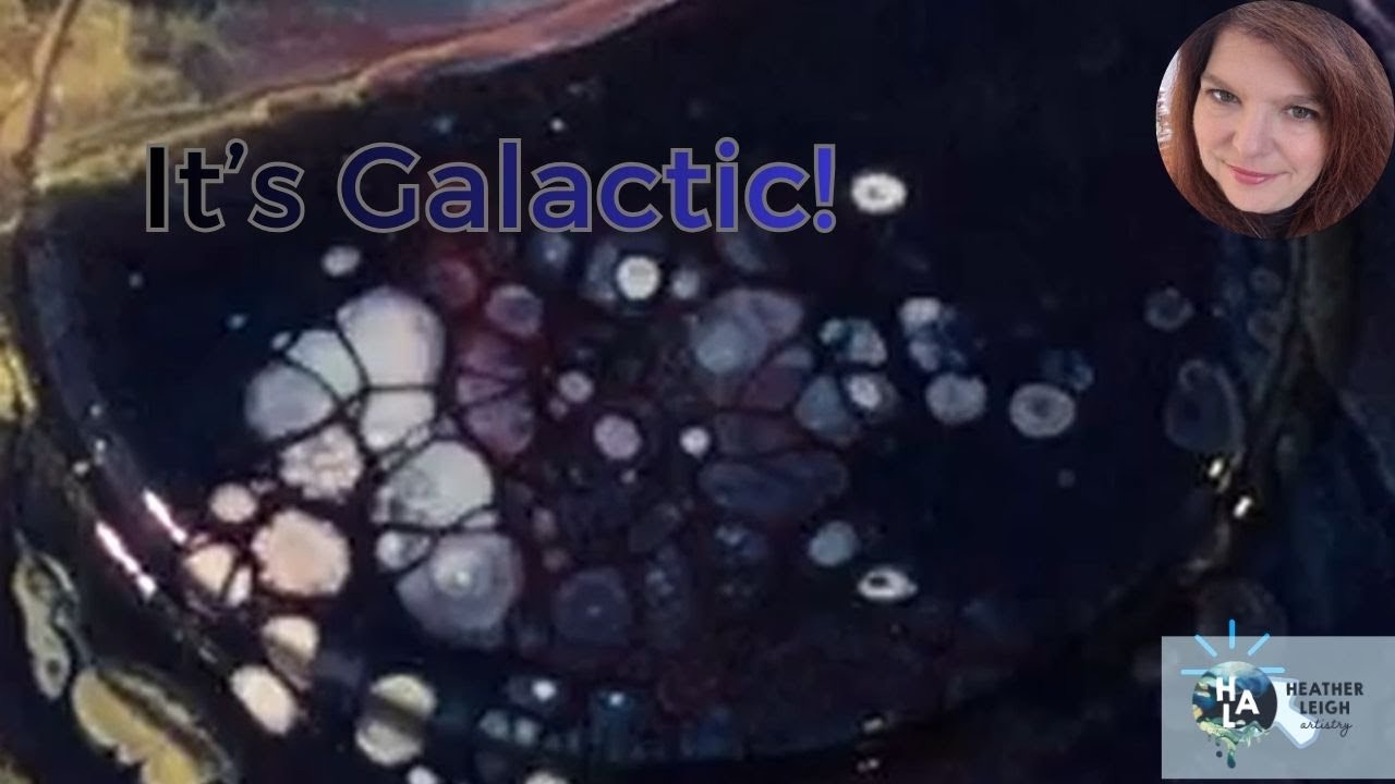 Do you see outer space in some of these coasters? #fluidart #functionalart #coasters #outerspace