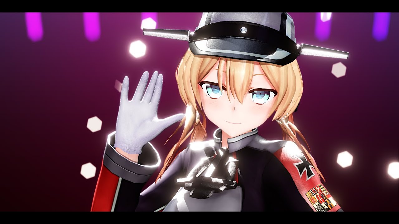 【MMD艦これ】プリンツ・オイゲンで シニカルナイトプラン【鼈式Prinz Eugen】