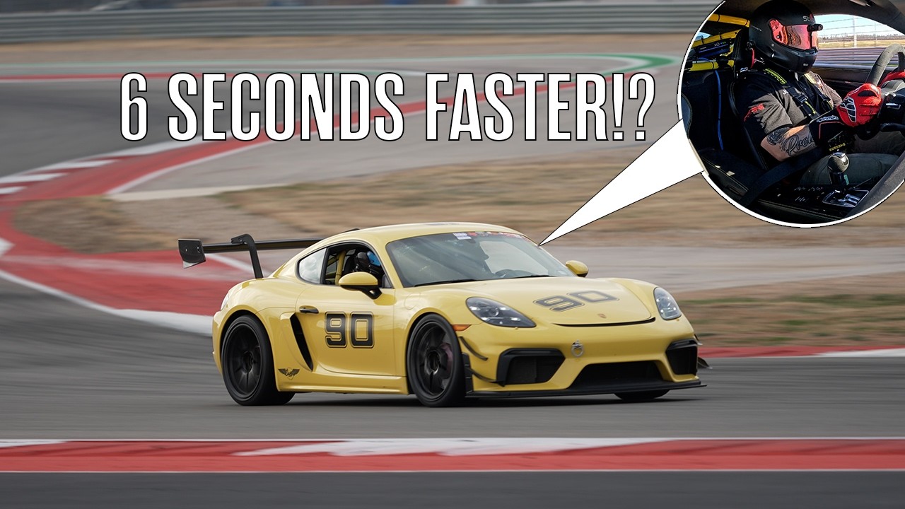 6 Seconds Faster with less grip