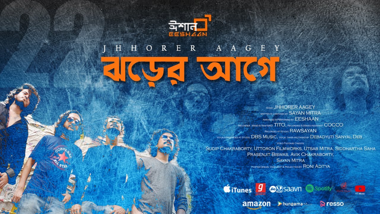 EESHAAN | Jhhorer Aagey | ঝড়ের আগে | Official Music Video | Bangla Rock | 2021