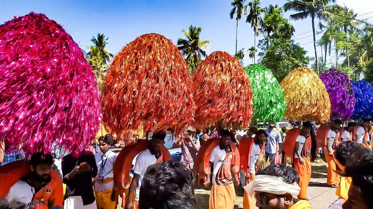 24 Heros singarimelam & Vadakkumnathan singari kavadi @ Aareswaram