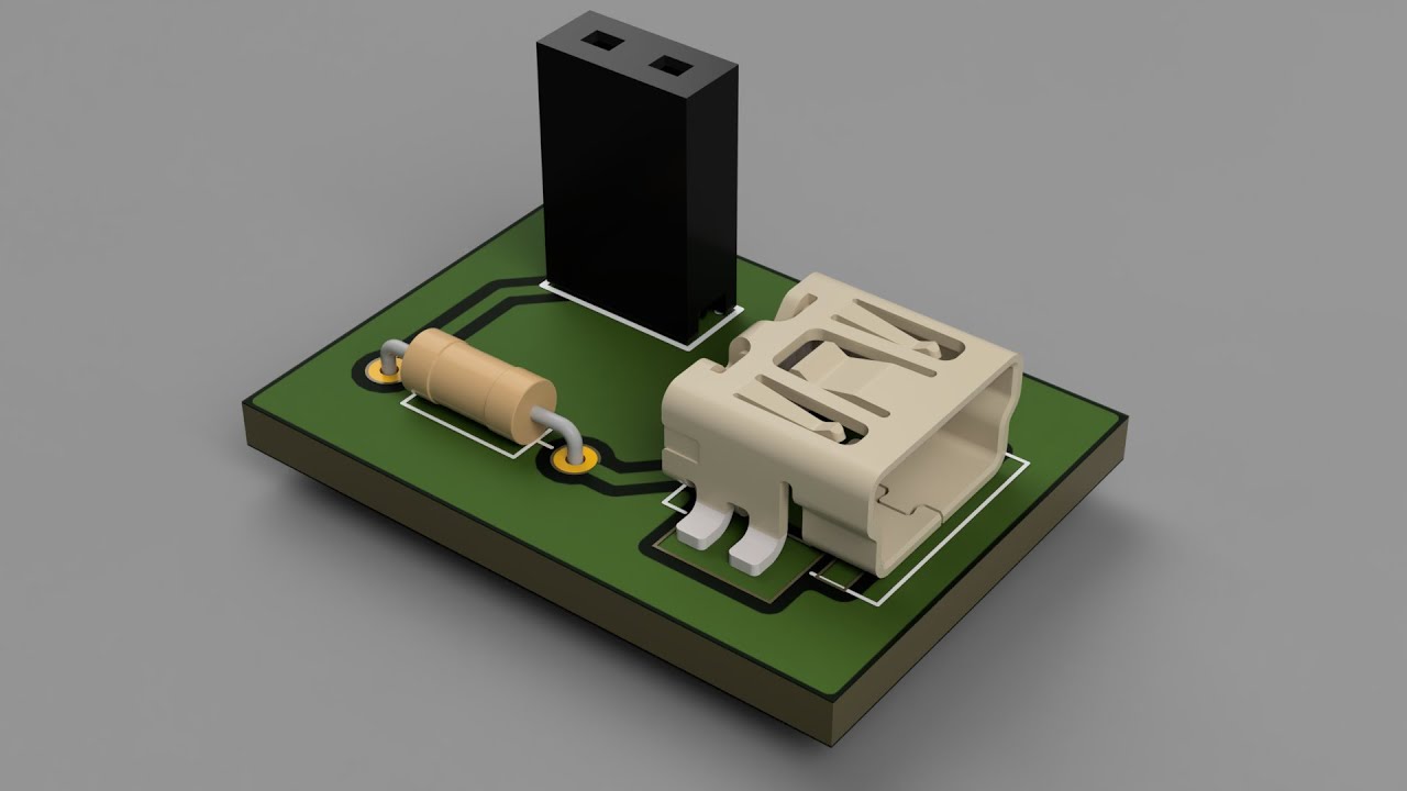 Fusion 360 PCB обзор электроники.