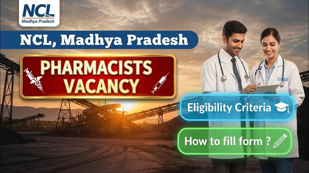 NCL Pharmacist Recruitment 2026 Notification | Eligibility, Salary, Syllabus | NCL MP Vacancy