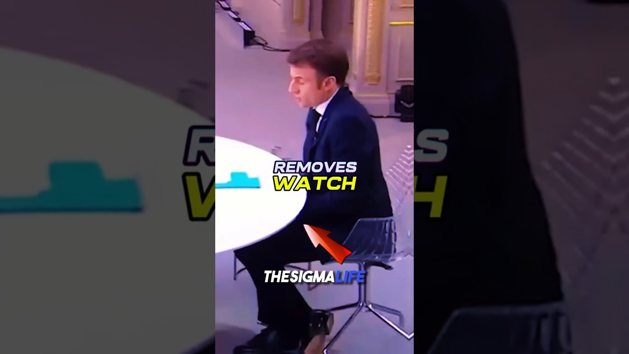 Rogan on Macron Hiding Luxury Watch on TV