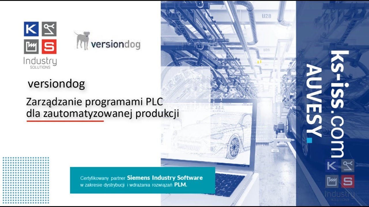 Zarządzanie programami PLC dla zautomatyzowanej produkcji w versiondog