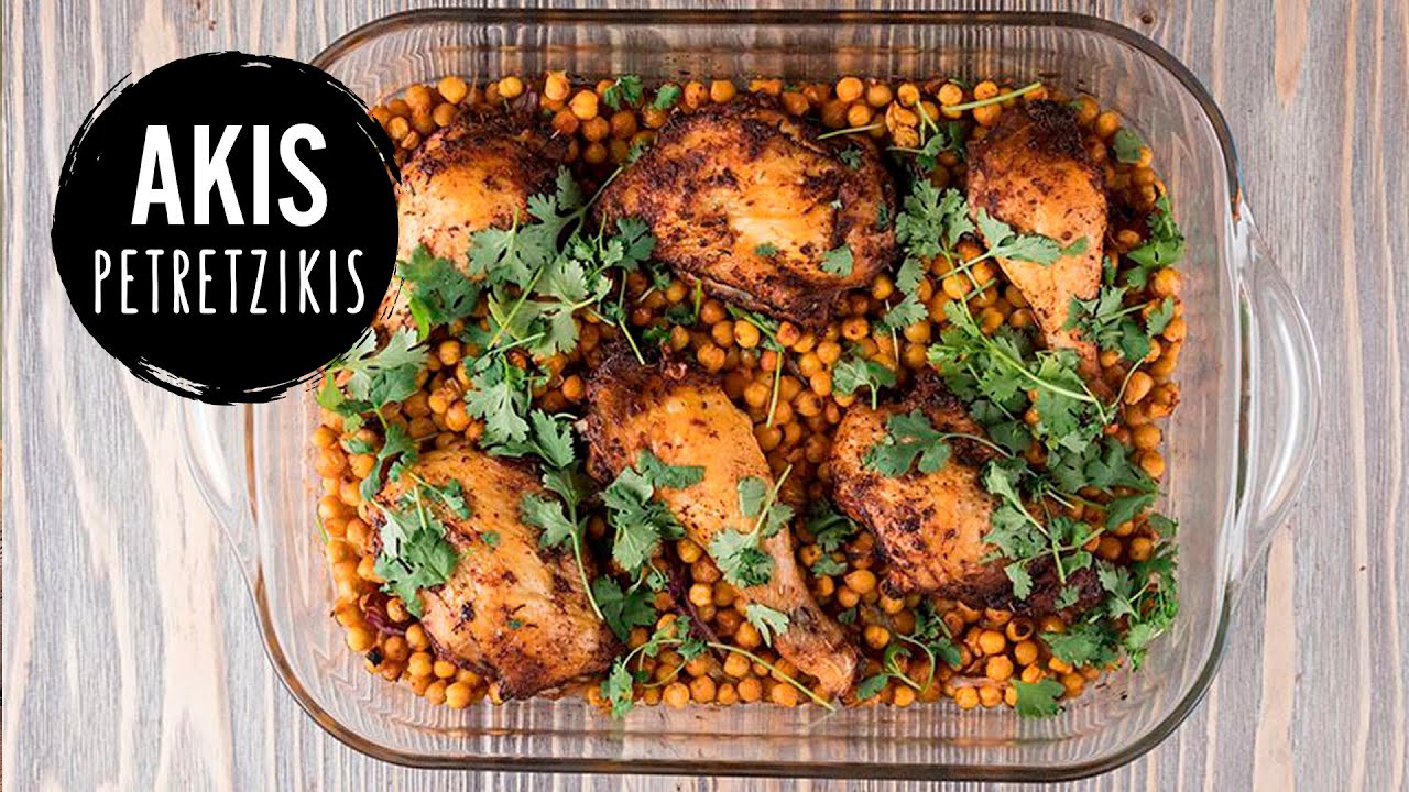 Chicken and Chickpea Roast | Akis Petretzikis